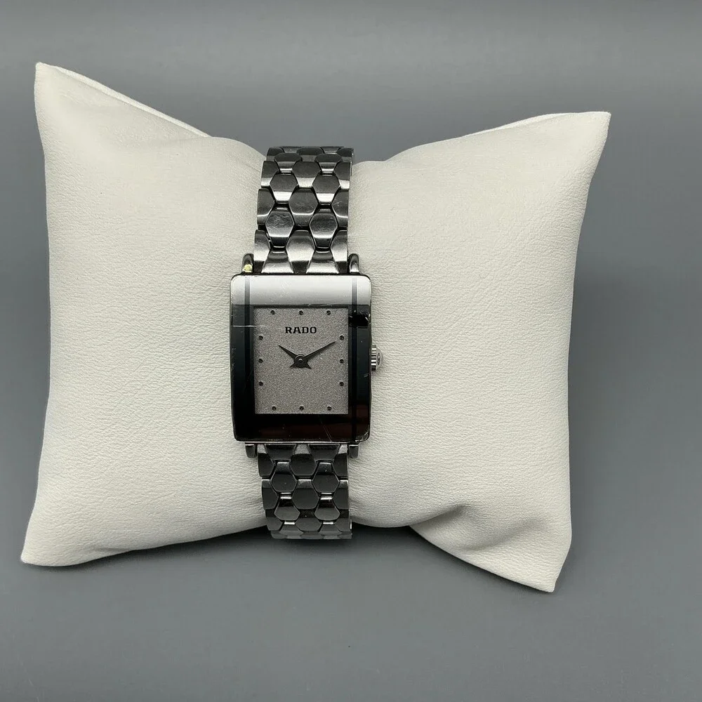Rado DiaStar Womens Watch 18mm Stainless 153.0488.3 Swiss New Battery 5.75